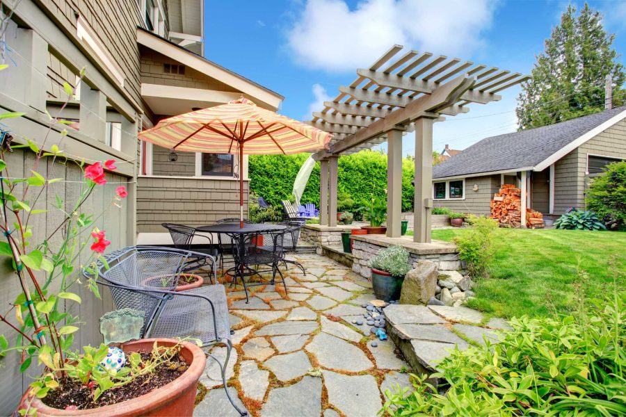 5 Clever Concrete Patio Ideas So You Can Entertain All Year Long