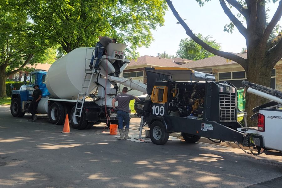 Concrete Pumping Service